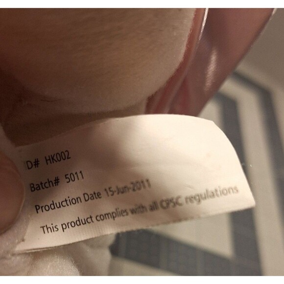 Kellytoy Baby Betty Boop in Diaper Plush Stuffed Doll Bonnet bow - Picture 8 of 9